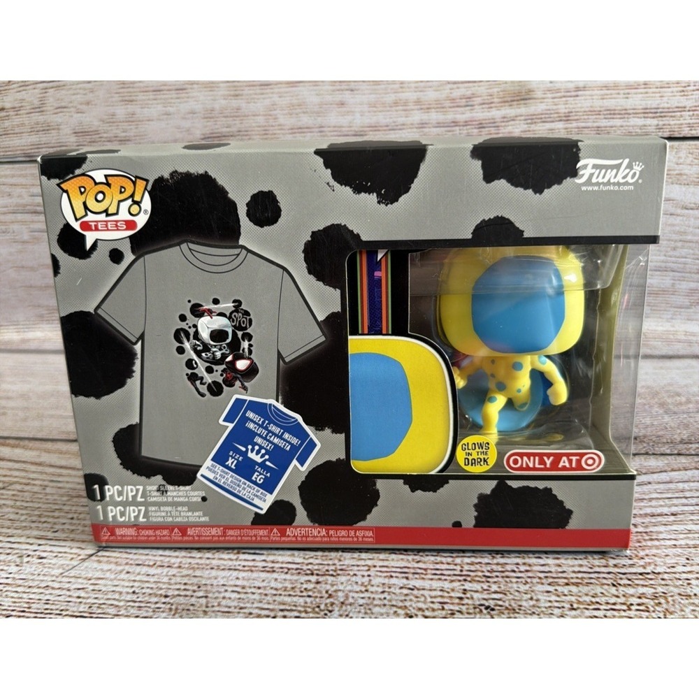 Funko Pop Exclusive The Spot Vinyl Figure with Size XL Shirt Pop Tees  NEW